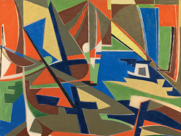 Othello Radou Study I for Le Port Mediterranéen