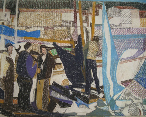 Othello Radou, Au Port