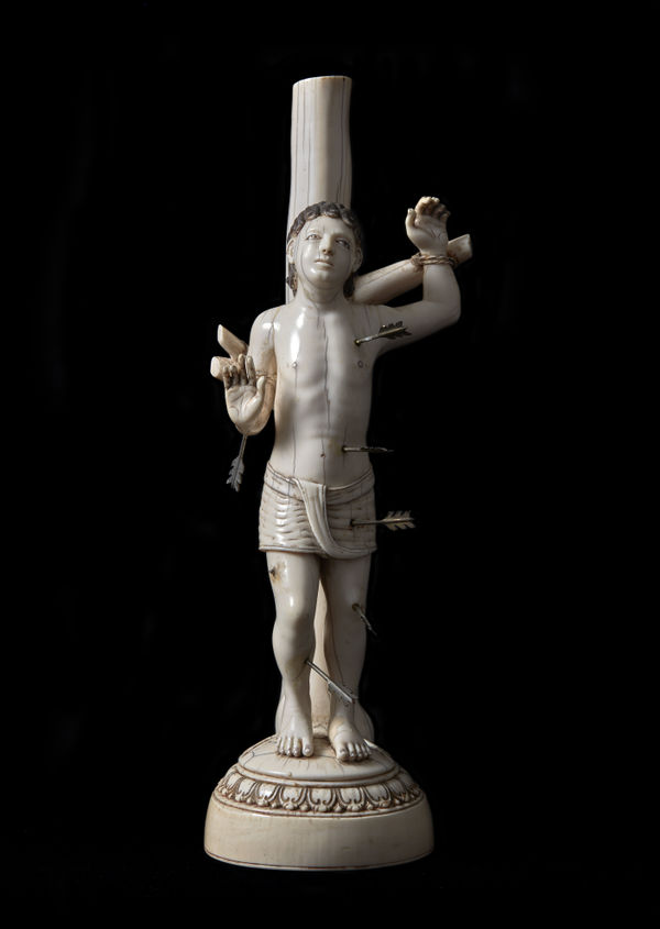 SAINT SEBASTIAN, Unidentified artist, Goa (Indo-Portuguese) or Sri Lanka (Cingalo-Portuguese), 17th Century