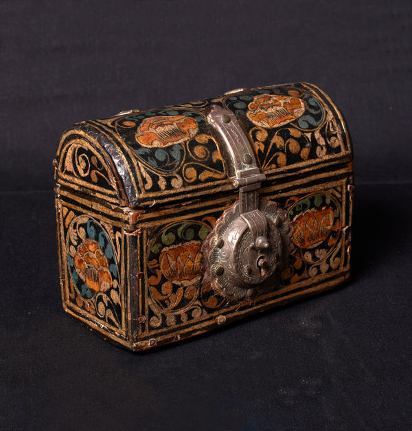 BARNIZ DE PASTO, CHEST, Colombia, 17th Century