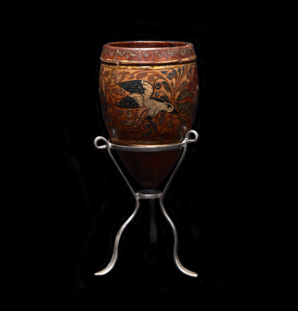 BARNIZ DE PASTO, JICARA, Colombia, 17th Century