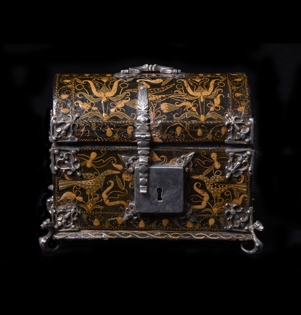 BARNIZ DE PASTO, CHEST, Colombia, 17th Century