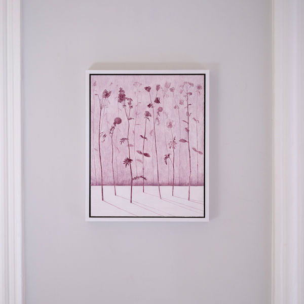 Maria Hall Kvadrat Rosa Galleri Glas