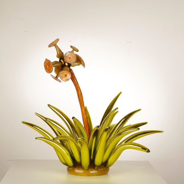 Glasblomma av Jonas Rooth