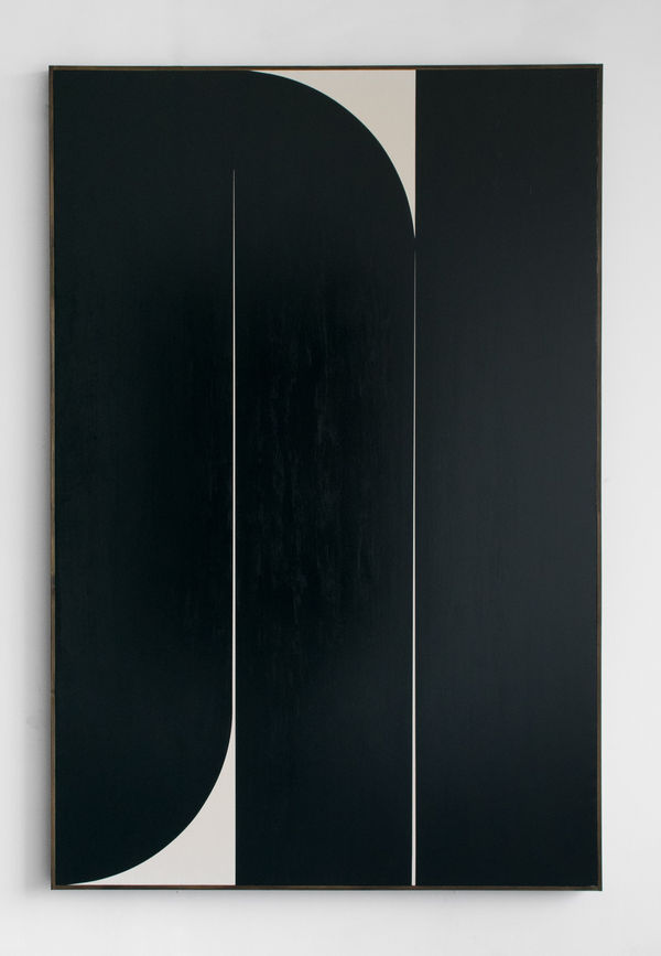 JOHHNY ABRAHAMS Dark Green #1, 2019 Oil on canvas 183 x 122 cm