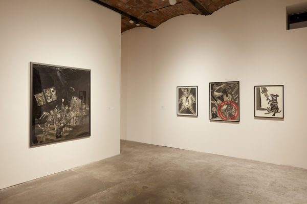 Exhibition Installation of "Graphic Resistance" at MoMA PS1, Jun 3–Sep 9, 2018