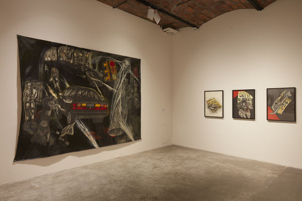 Exhibition Installation of "Graphic Resistance" at MoMA PS1, Jun 3–Sep 9, 2018