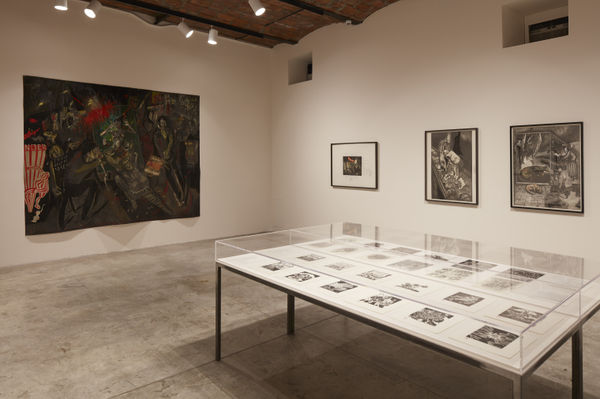 Exhibition Installation of "Graphic Resistance" at MoMA PS1, Jun 3–Sep 9, 2018