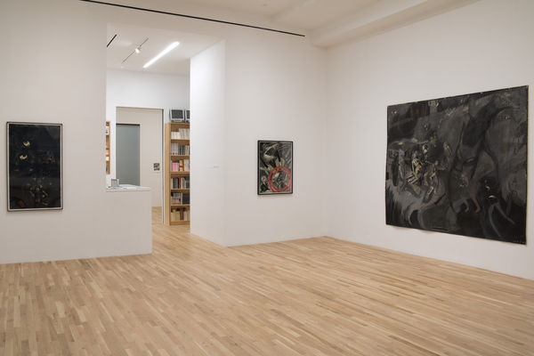 Installation view, Political Television, George Adams Gallery, 2022