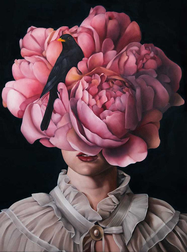 Amy Judd You were only waiting for this moment , 2023 Oil on deep edged unframed canvas 102 x 76cm