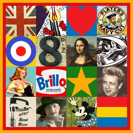 Sir Peter Blake , Some of the Sources of Pop 5 - Framed