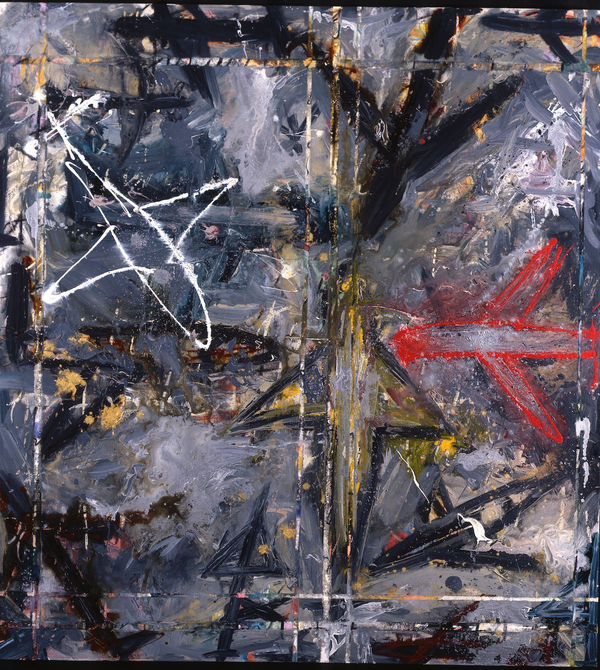 Desert Storm Mixed media on canvas, 191 x 175 cm 1991