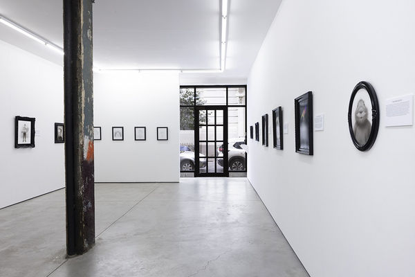 installation photo of travis louie exhibition