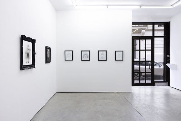 installation photo of travis louie exhibition