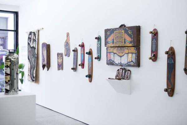 GATS exhibition install photo