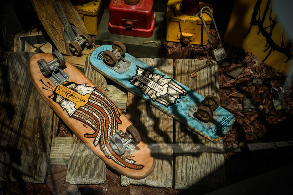 photo of GATS skateboard deck