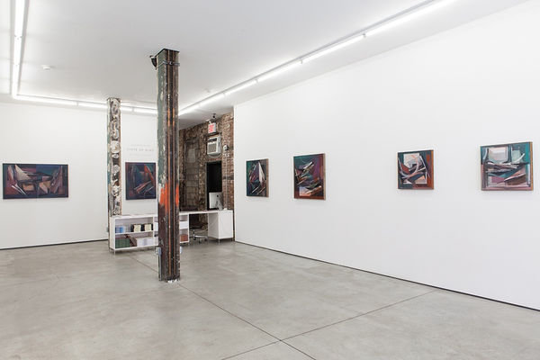 install photo of Augustine Kofie exhibition 