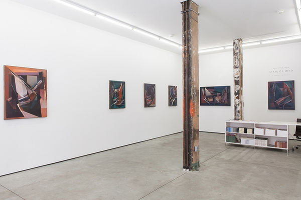 install photo of Augustine Kofie exhibition 