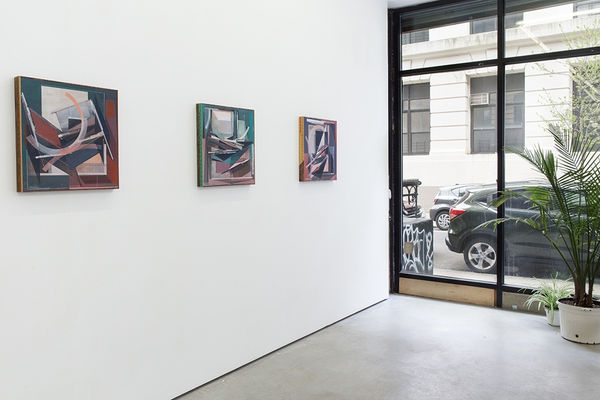 install photo of Augustine Kofie exhibition 