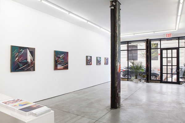 install photo of Augustine Kofie exhibition 