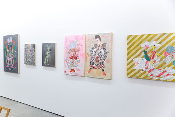 Installation shot of Kefe exhibition