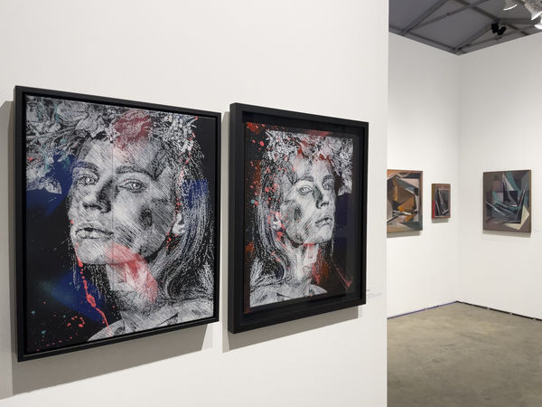 Installation photo from the 2022 Context Art Miami art fair