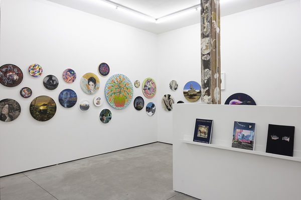 installation image of the Tondo group exhibition