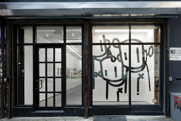 Installation image of ChrisRWK exhibition