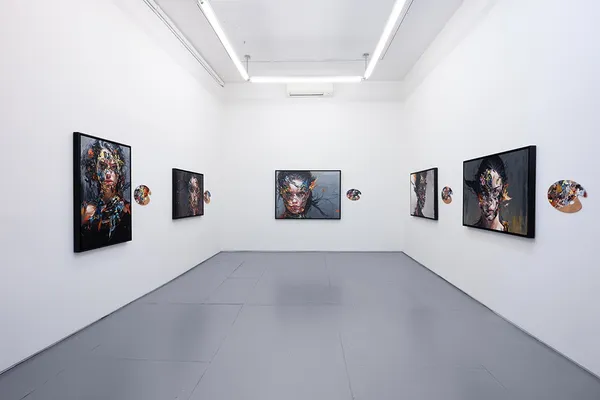 installation image of Sandra Chevrier exhibition