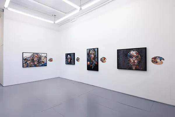 installation image of Sandra Chevrier exhibition