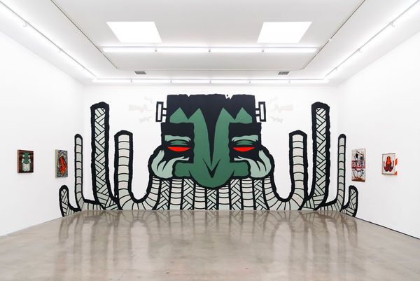 Installation image of GATS work at Hashimoto Contemporary LA