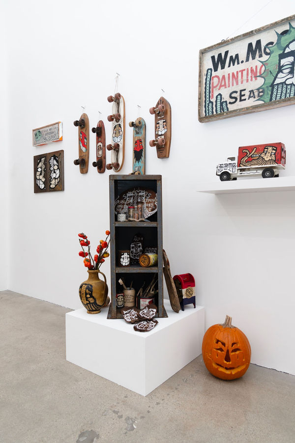 Installation image of GATS work at Hashimoto Contemporary LA