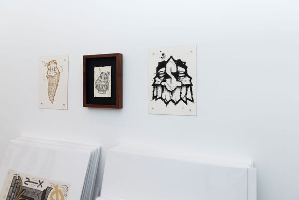 Installation image of GATS work at Hashimoto Contemporary LA