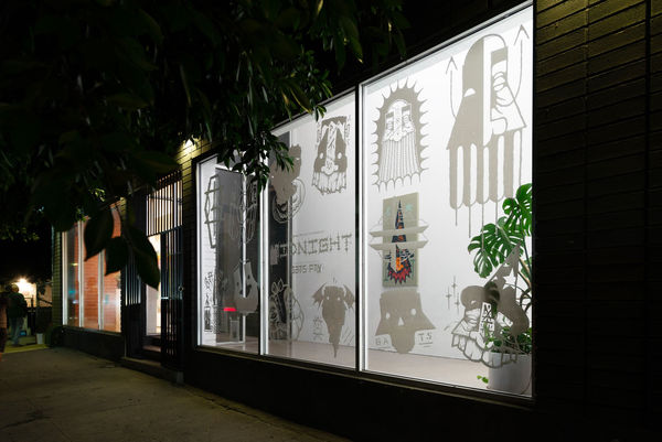 Installation image of GATS work at Hashimoto Contemporary LA