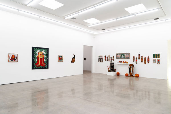 Installation image of GATS work at Hashimoto Contemporary LA