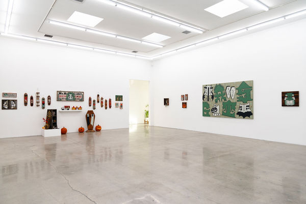 Installation image of GATS work at Hashimoto Contemporary LA