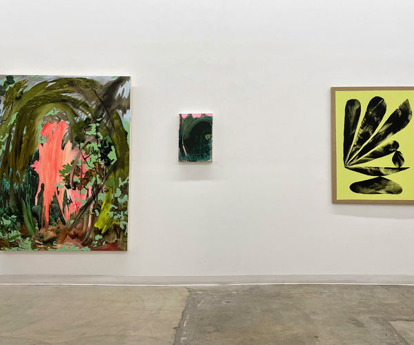 THE LIGHT BEHIND THE TREES