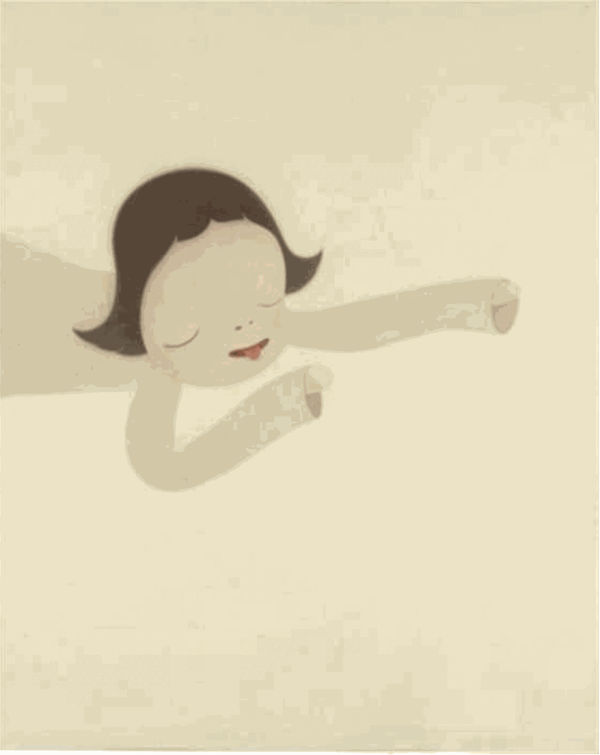 Yoshitomo Nara, Princess of Snooze, 2001