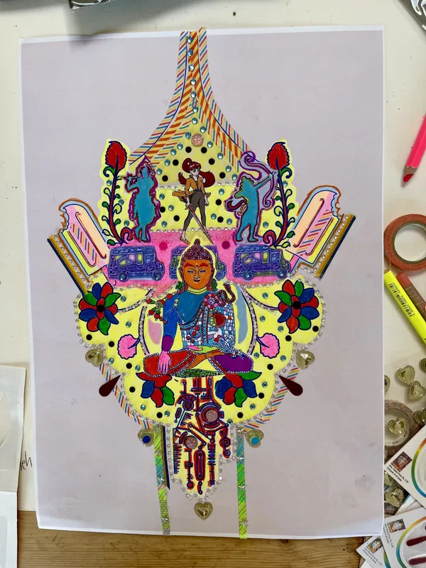 Chila Kumari Singh Burman, Untitled, 2023