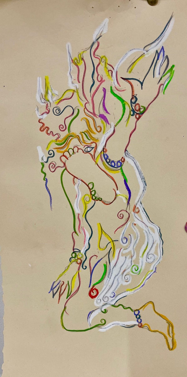 Chila Kumari Singh Burman, Untitled, 2023