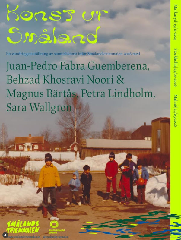 Petra Lindholm at Smålandstriennalen