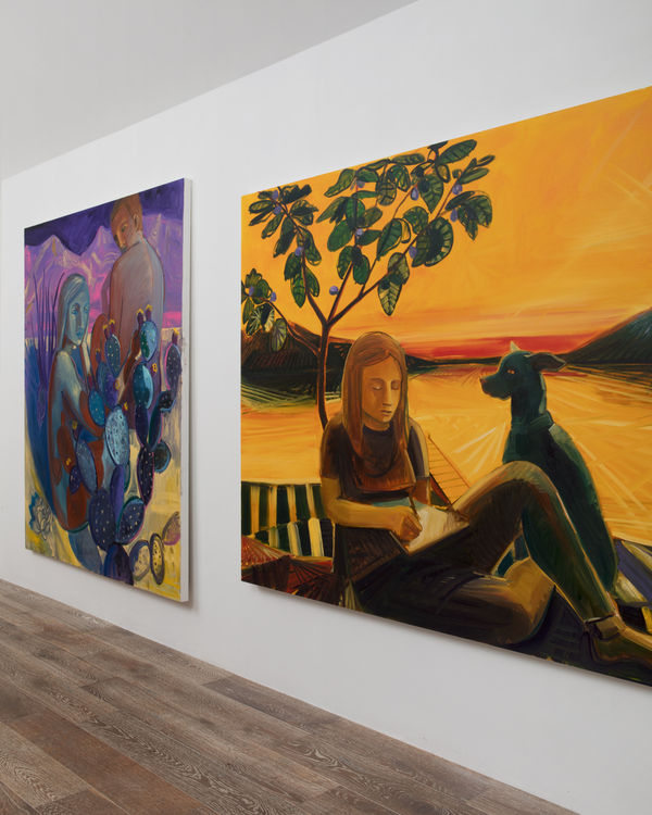 Installation viiew of solo show "Daydream" at The Cabin, Los Angeles, 2020