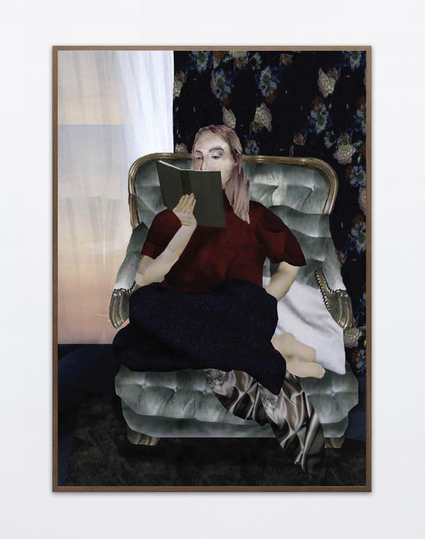 Alina Frieske, Unintended Portraits [2], 2018, Archival print on Photorag Mat, 139 x 98 cm, Edition of 3 plus 2 artist's proofs (#1/3).