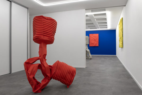 Installation view: Anna Fasshauer, "DONE!", Fabienne Levy Zurich, photo credit: Tristan Savoy