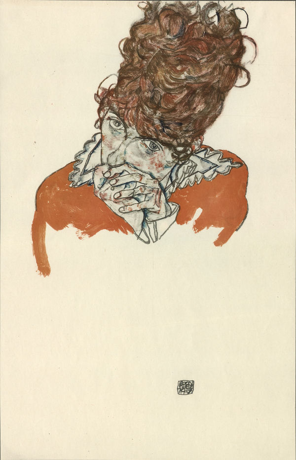Egon Schiele, Artist's Sister-in-Law, 1920