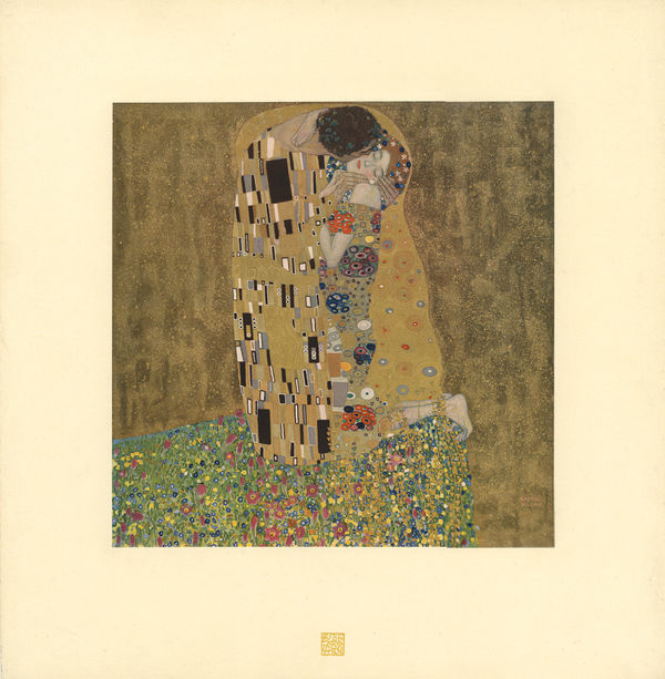 Gustav Klimt, The Kiss, 1908-1914