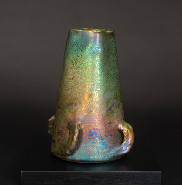 Massier, Mushroom Vase, c. 1900