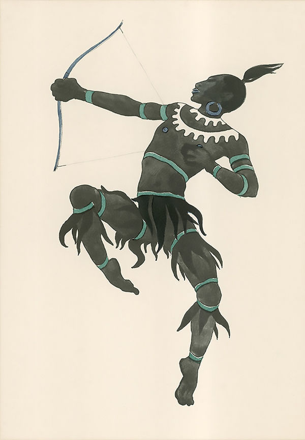 Walter Schnackenberg, Der Vogelfanger (The Bird Catcher), 1920