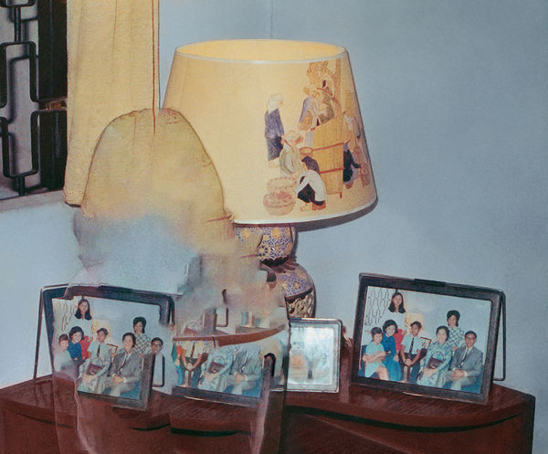 Nhu Xuan Hua, The White dress, The Roses and the Black Window - Archive from year ‘72, 2016-2021 © Nhu Xuan Hua