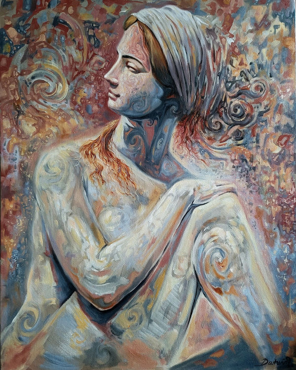 Darwin Leon Classicus Oil on Canvas 30x24 in